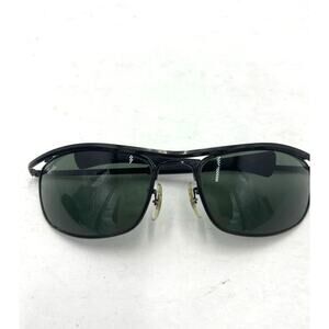 Vintage Ray-Ban Cats Olympian Bausch & Lomb Unisex Black Metal Sunglasses
